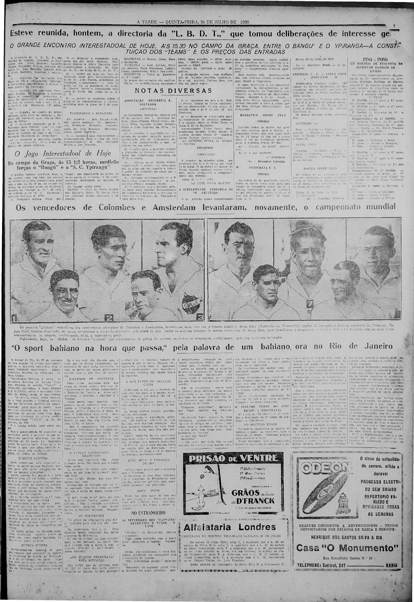 Capa 1930